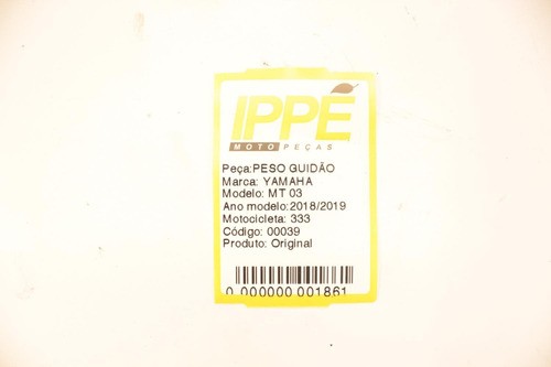 Peso Guidão Yamaha Mt 03 Mt03 (333)