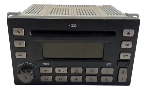 Rádio Original Mp3 Chery Cielo 10 Até 13 M117901050bd