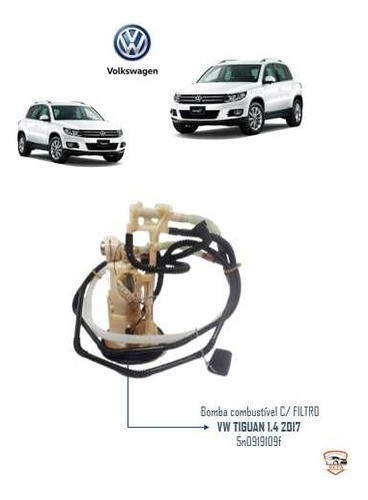  Bomba Combustivel Volkswagen Tiguan 1.4 2017 5n0919109f