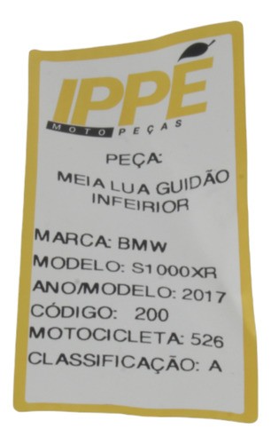 Meia Lua Guidão Inferior Bmw S1000xr 2017 (526)