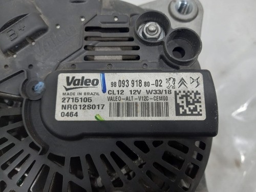 Alternador Citroen C4 Cactus 1.6 16v Thp 2018 2019 2020 2021