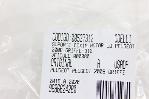 Suporte Coxim Motor Ld Peugeot 2008 Griffe 15/20 Us (312)