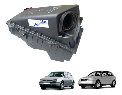 Caixa Filtro De Ar Audi A3 Vw Golf 1.8 1998 A 2006 Original