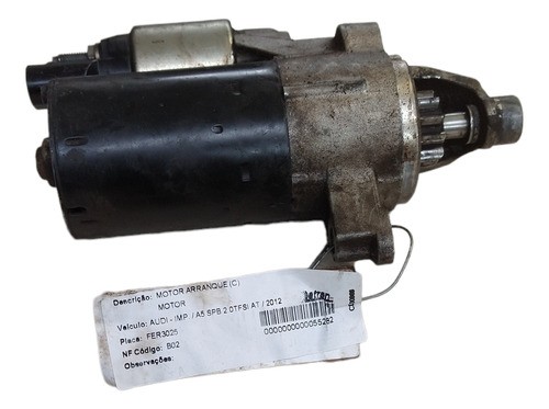 Motor Partida Arranque Audi Q3 A5 2.0 Tsi 2013 2014 2015