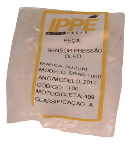 Sensor Pressão Óleo Suzuki Srad 1000 2011 (499)