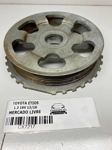 Polia Do Virabrequim Toyota Etios 1.3 16v 13/16