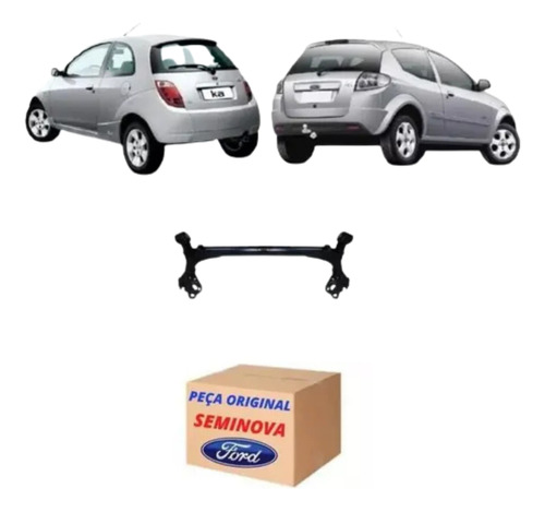 Eixo Traseiro Ford Ka 1994 A 2012 Original