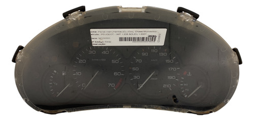 Painel De Instrumentos Peugeot 206 1.4 1.6 9643401280