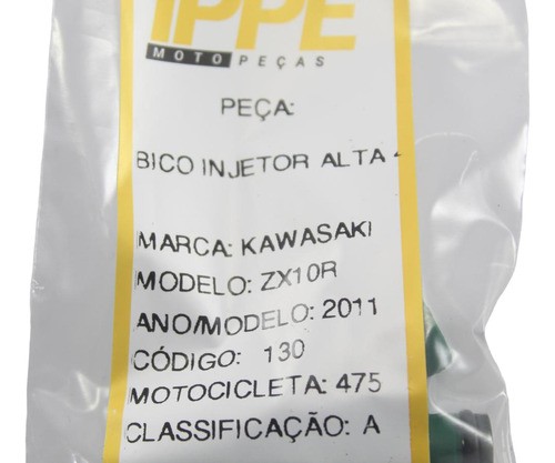 Bico Injetor 4 Alta Kawasaki Zx10r (475) 2011