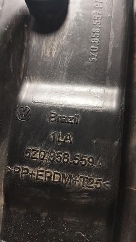 Moldura Coluna D Direção Chave Seta Vw Fox 5z0858559a Usado