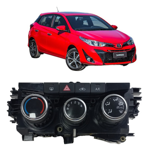 Comando Do Ar Condicionado Toyota Yaris Xl 1.3 2019 2019 