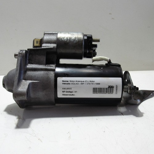 Motor Arranque Partida Volvo V70 T5 2.5 20v 1998 8661216083