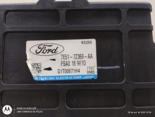 Módulo Câmbio Aut. Ford Fusion 2.3 08 7e517z369aa Usado