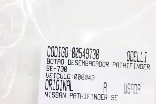 Botão Desembaçador Pathifinder Se 98/04 Usado (730)