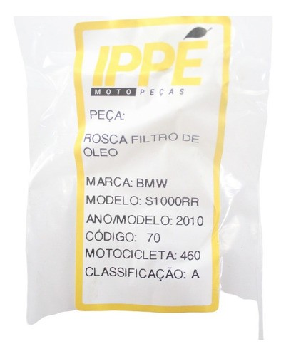 Rosca Filtro Óleo  Bmw S1000 (460)