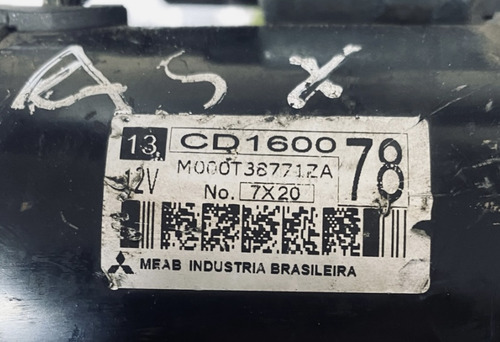 Motor Arranque Mitsubishi Lancer Asx Pajero L200 Cd160078