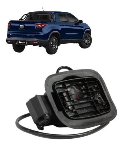 Suporte Tampa Portinhola Combustivel Fiat Toro 2021 2022