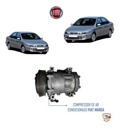 Compressor Ar Condicionado Fiat Marea 2000 3132004960