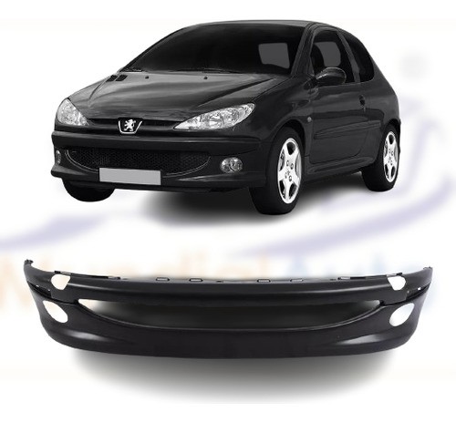 Parachoque Diant Peugeot 206 99/ 04 C/ Furo S/ Spoiler 15587