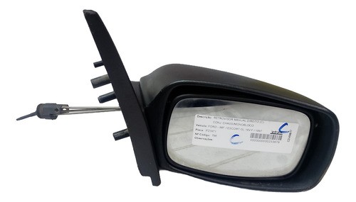 Retrovisor Ford Escort Zetec 97 98 02 Direito Manual Usado