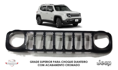 Grade Superior Para-choque Dianteiro Cromado Renegade 15/21