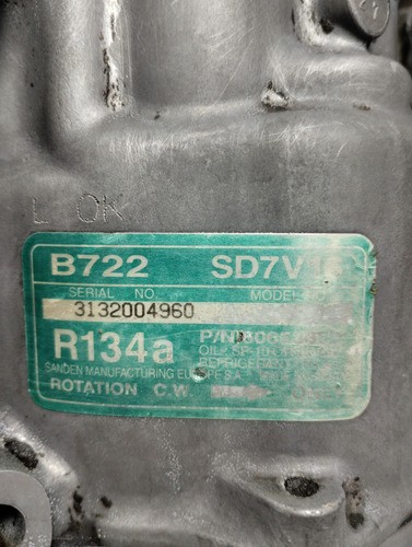 Compressor Ar Condicionado Fiat Marea 2000 3132004960