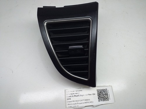 Difusor Ar Painel L.e Hyundai Hb20 13/17 Pn:974801s000