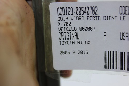 Guia Vidro Porta Diant Le Hilux 05/15 (702)