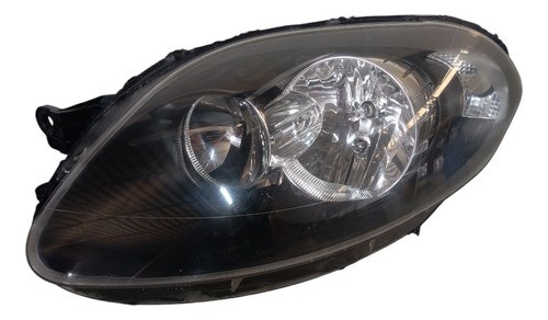 Farol Esquerdo Mascara Negra Fiat Palio 2012 2013 2017 Usado