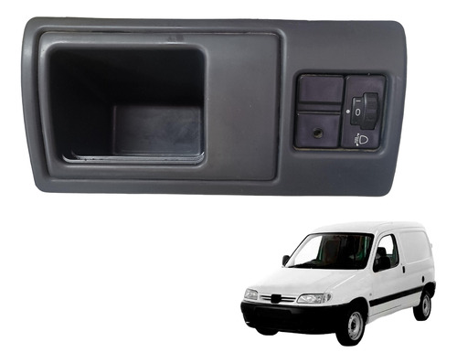 Porta Treco Objetos Botão Luz Farol Partner Berlingo