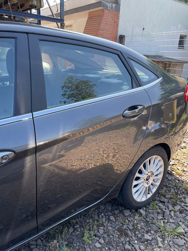 Porta Traseira Esquerda Ford Fiesta Sedan 2017 Pelada