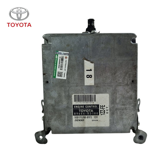 Módulo Injeção Toyota Corolla 1.8 16v 2003/2008 Gasolina Aut