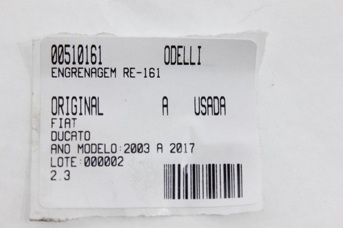 Engrenagem Re Ducato 03/17 Usado (161)