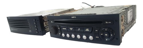 Radio Com Disqueteira Original Peugeot 307 408 Usado