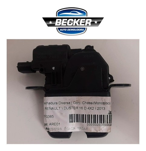 Fechadura Elétrica Porta Malas Renault Duster 13 905030010r