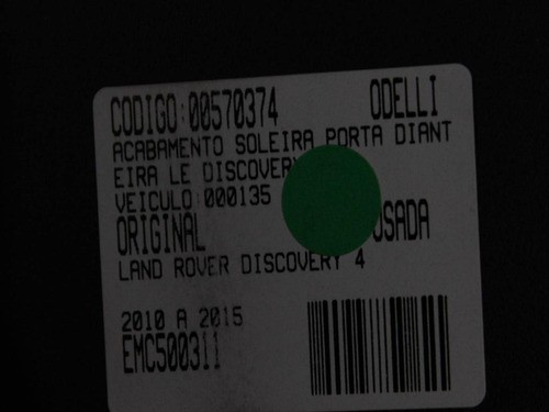 Acabamento Soleira Porta Diant Le Discovery 4 10/15 Us (374)