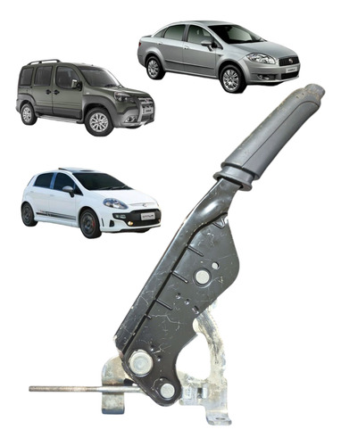 Alavanca Freio Mão Fiat Doblo 2014 2015 2016 2017 2018 2019