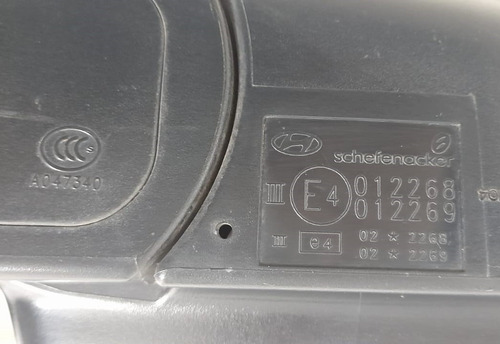 Retrovisor Elétrico Esquerdo Hyundai Tucson - 012268 012269