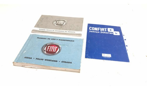 Manual Proprietário Fiat Palio Strada Siena Original