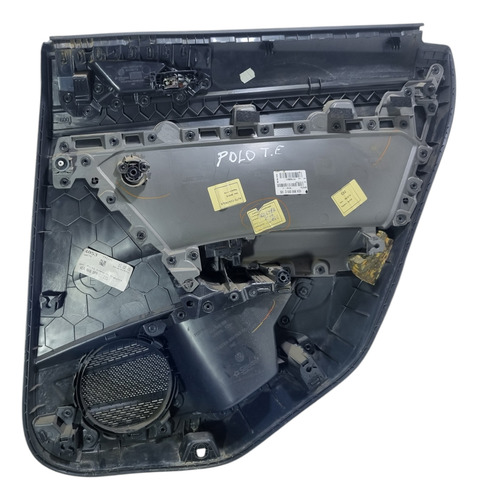 Forro De Porta Traz. L.e Vw Polo Virtus 2016 A 2021