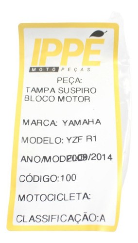 Tampa Suspiro Bloco Motor Yamaha Yzf R1