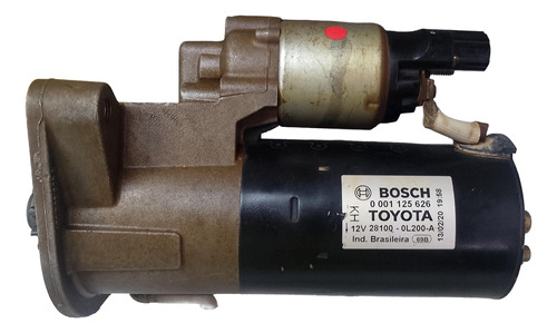 Motor Arranque Hilux Sw4 Diesel 2.8 3.0 2016 A 2022 Original