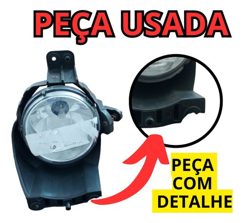 Farol Milha Neblina Ld Chevrolet Spin/sonic Trailblazer S10 