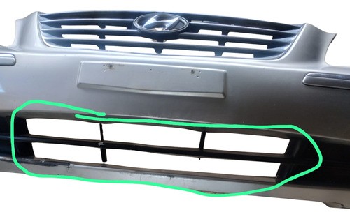 Para-choque Dianteiro Hyundai Azera 2009 Com Detalhes Usado