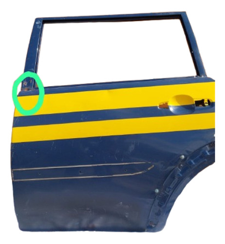 Porta Traseira Esquerda Mitsubishi Pajero Dakar 08/ Detalhe