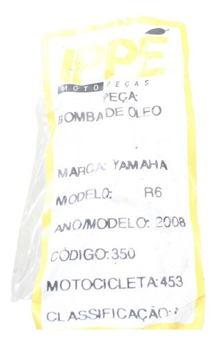 Bomba Óleo Yamaha Yzf R6 (453)