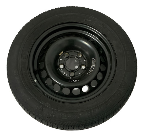 Pneu Step Roda Goodyear 195/65 Aro 15 40% Mb C180k Detalhe