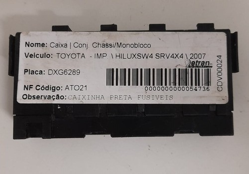 Módulo Relé Toyota Hilux 2010 - 8264171020