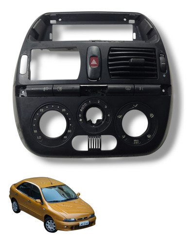 Moldura Painel Central Fiat Brava 2000 (al) 225187