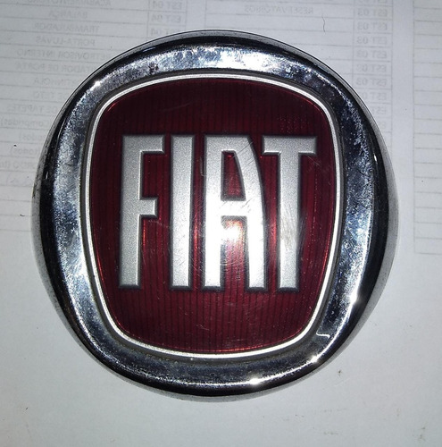 Emblema Logo Tampa Traseira Fiat Doblo Fiorino 2004 A 2013
